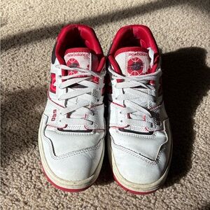 New Balance 550s - Red, White, Black